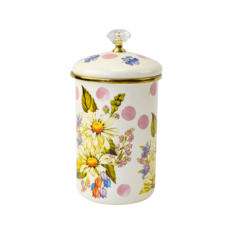 Europae enamel sugar Jar