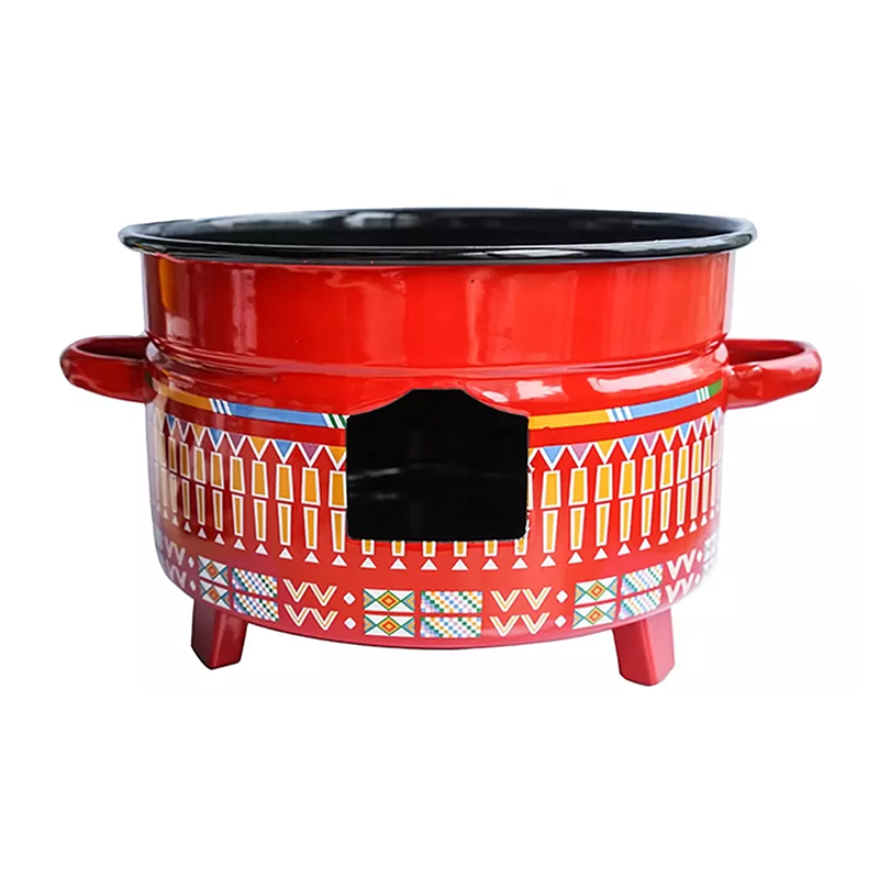 ENAMEL parva Carbone Grill