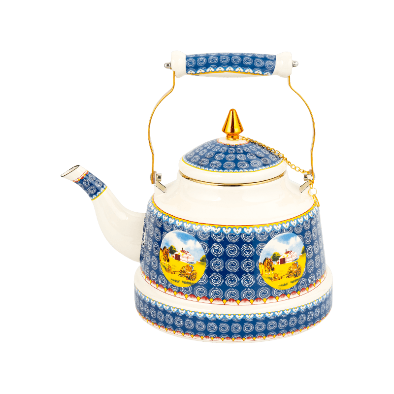 TK505 enamel Bell-disposito Tea Kettle