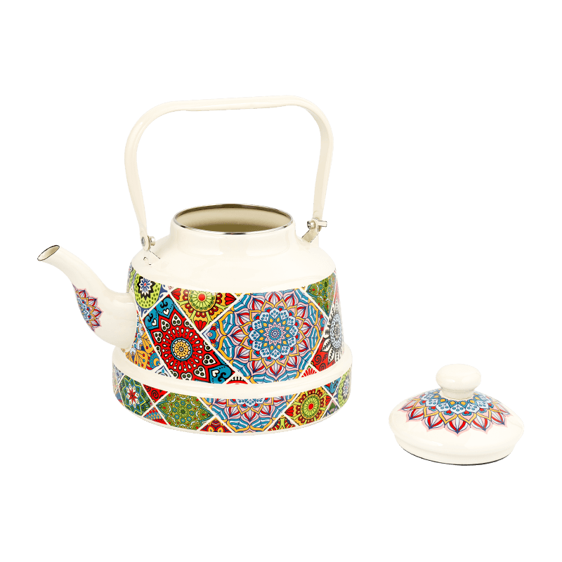 TK505 enamel Bell-disposito Tea Kettle