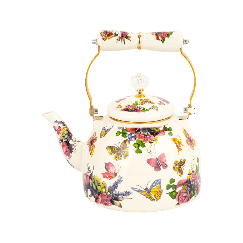 TK509 enamel tea kettle in inductione libero