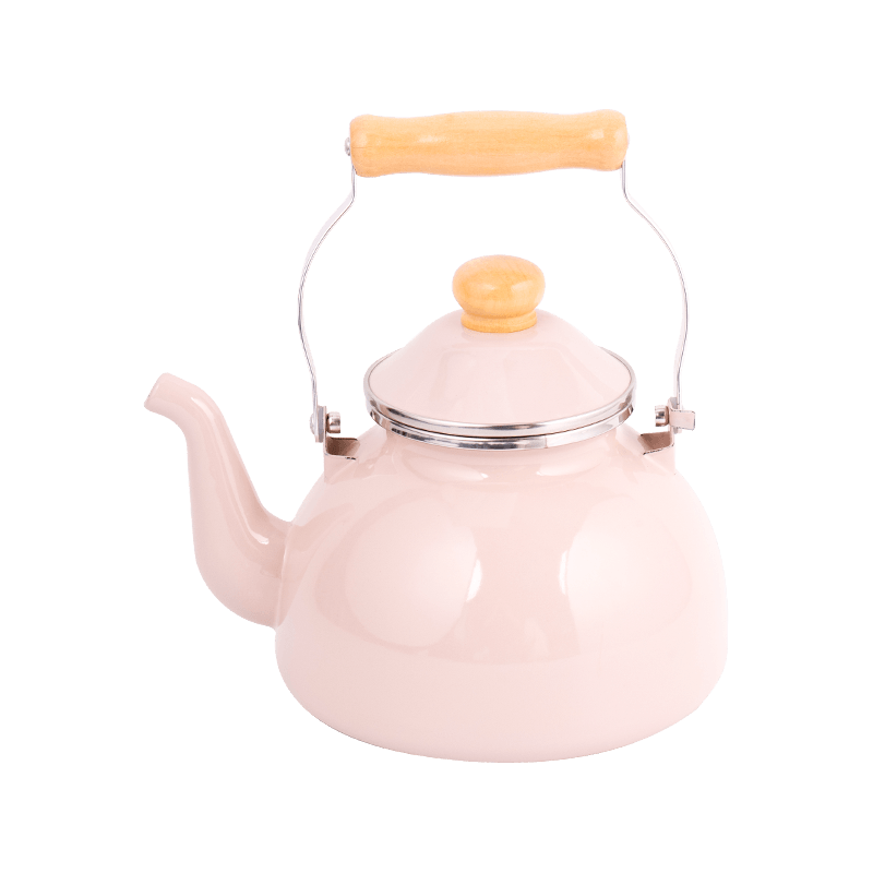 TK509 enamel tea kettle in inductione libero