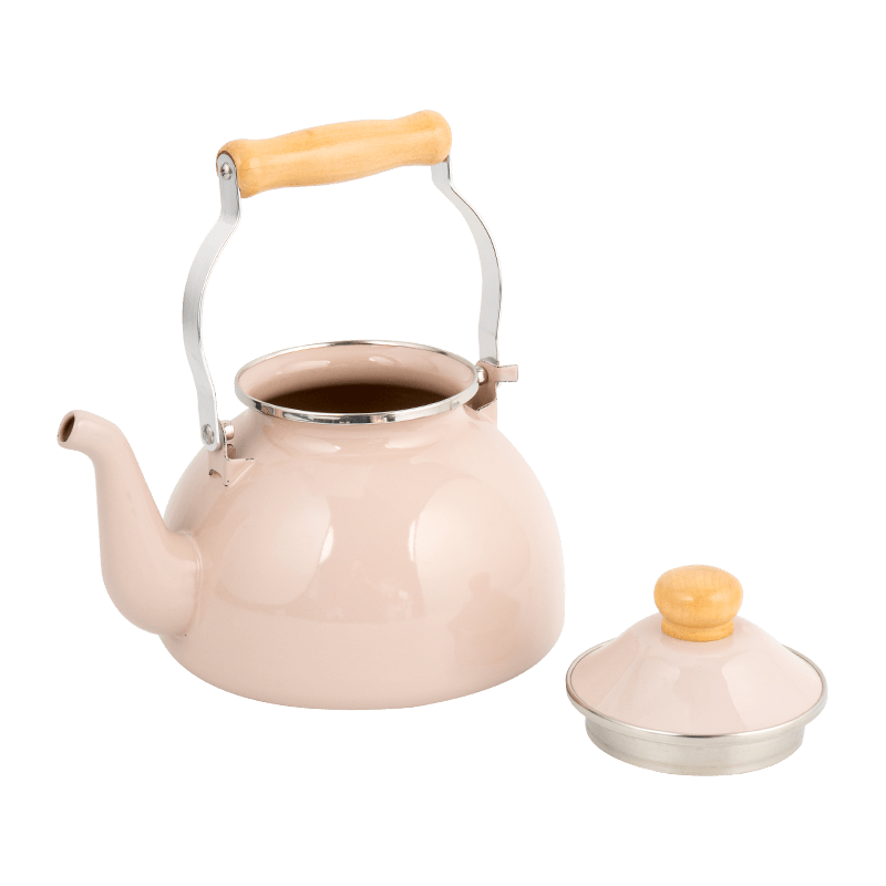 TK509 enamel tea kettle in inductione libero