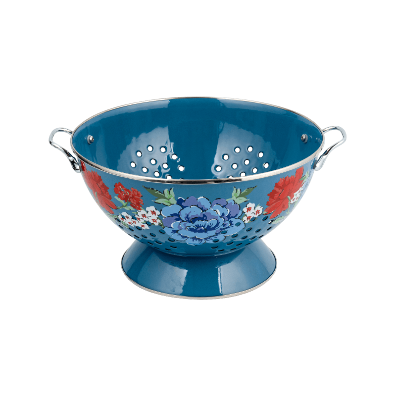 Vintage enamel fructum canistro Vintage enamel fructum canistro