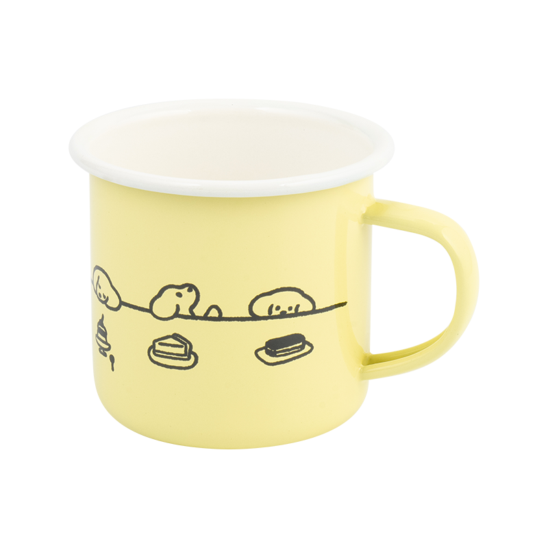 303DC ENUS RIM enamel Mug
