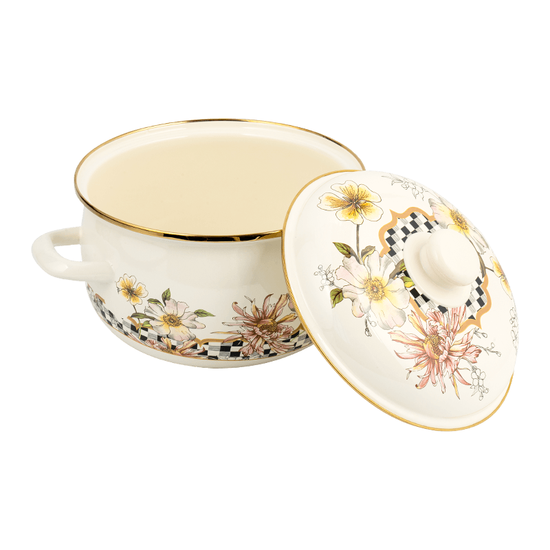 806d-V Aliquam Steel circum ora Stockpot FREBREPOT ENAMEL ollam