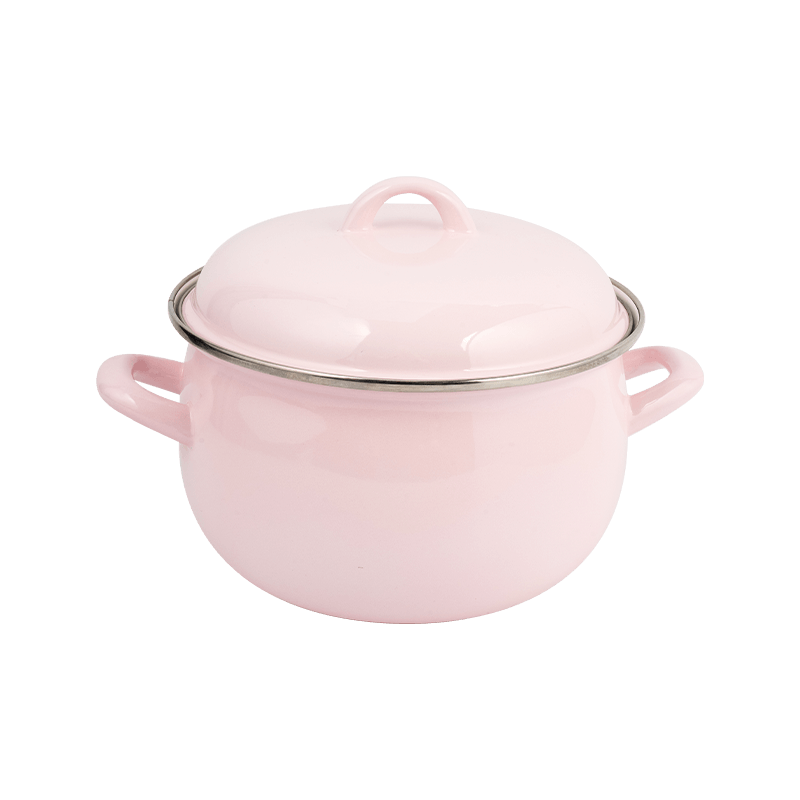 806d-V Aliquam Steel circum ora Stockpot FREBREPOT ENAMEL ollam