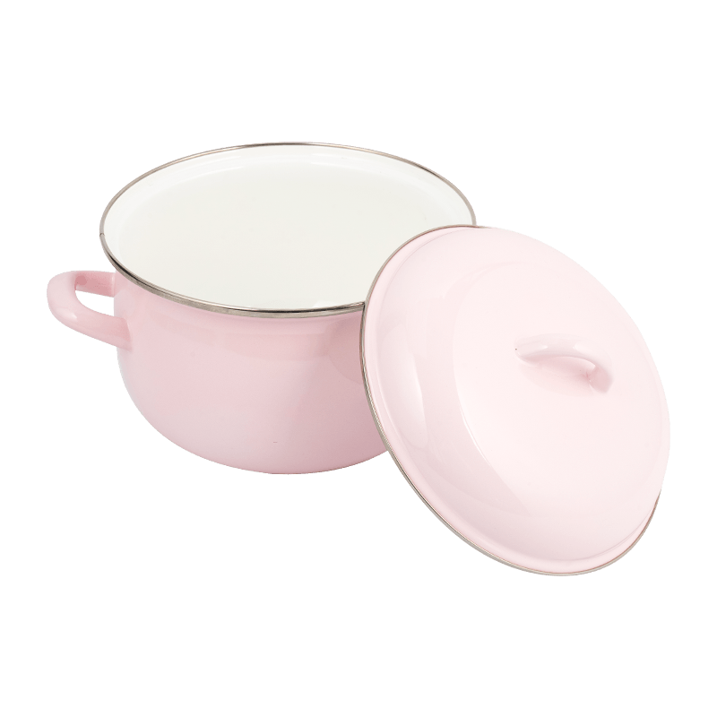 806d-V Aliquam Steel circum ora Stockpot FREBREPOT ENAMEL ollam