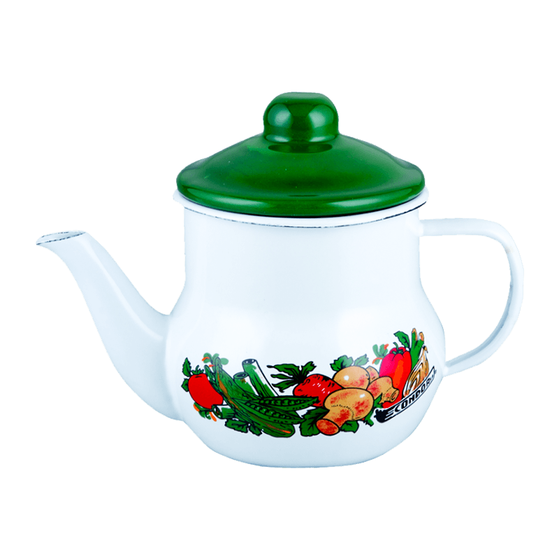 TK501 mini enamel teapot cum infuser